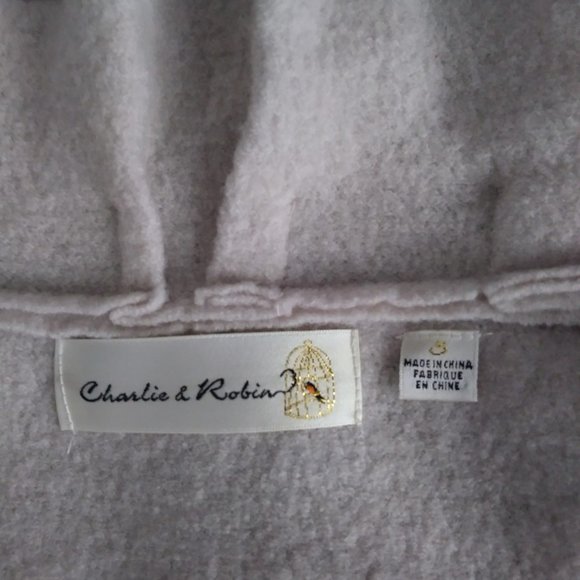 Charlie and Robin "Alice in Autumn" wool coat S - Picture 5 of 8